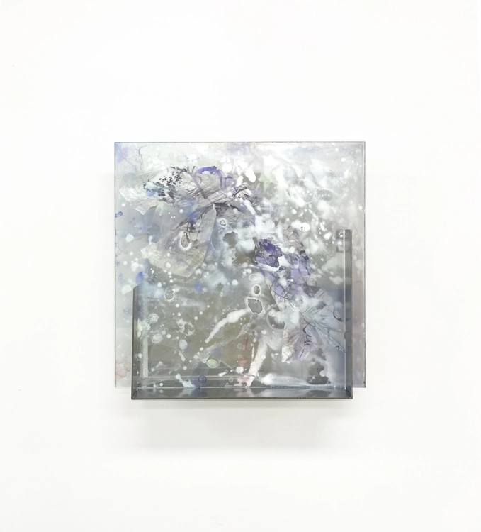Sherbet punch lines(Floating violet mood)_Minjung Key