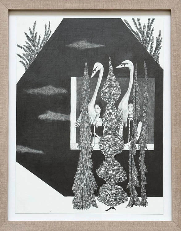 Animal house - The swan mask_JIYOUNG LEE