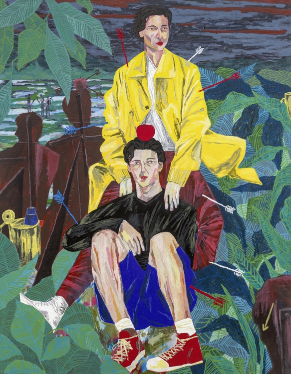 Defending Apples in Hunter's Swamp_Man Seop Kim