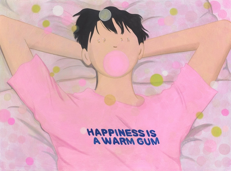 Happiness is a warm gu(m)_Morae Shin
