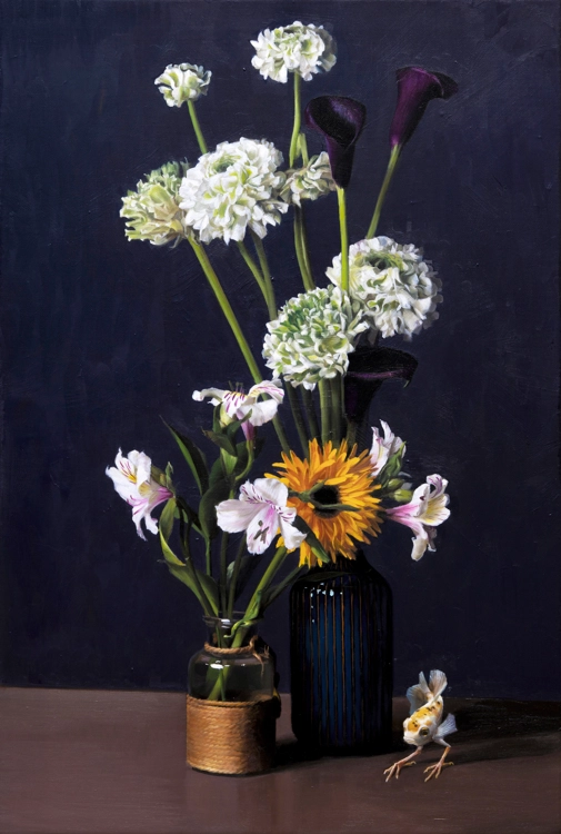 A Young Bird-Legged Fish and Two Unattended Vases_JeongWoong Lee