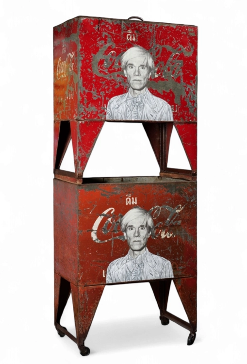 Double Warhol on Coke Coolers 2024_PAKPOOM SILAPHAN