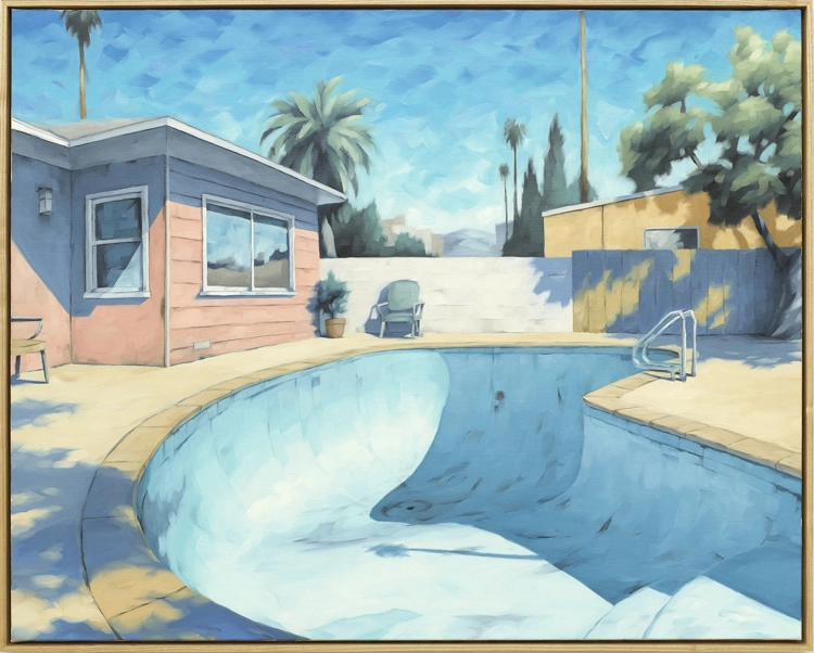 Pink House & Pool_Takuya Kamioka