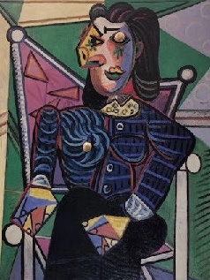 Picasso with pushpin # 12_Ken Kagami