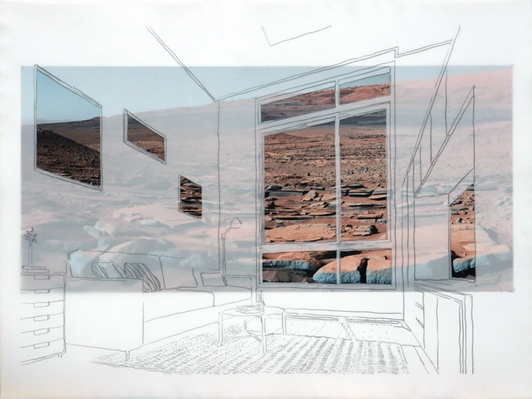Model House on Mars #4-Drawing_Jieun Kim